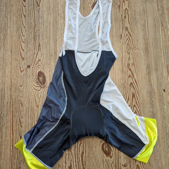 HINCAPIE Lightweight Short Sleeve Jersey Set Men's Medium in White, Gray, Yellow - Picture 5 of 6